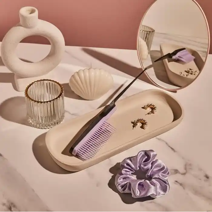 Tangle Teezer The Ultimate Volumizer Hacim veren Lila Saç & Topuz Fırçası-Tarak
