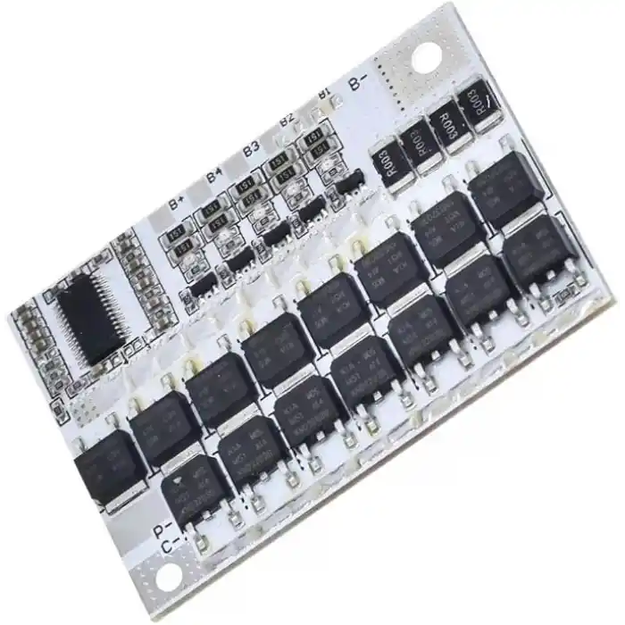 Ayzek 5S 100A LiFePO4 Balanslı BMS Beyaz PCB
