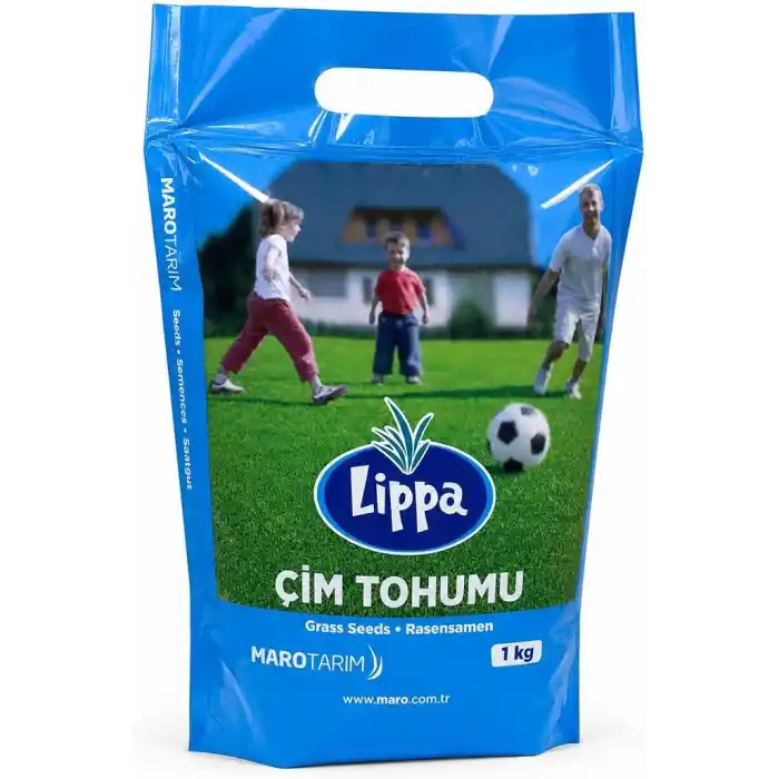 DSV Lippa Pro Shadow 5S Gölge Alan Çim Tohumu, Ağaç Altı ve Yarı Gölge İçin 5 Bileşenli Karışım, 1 kg