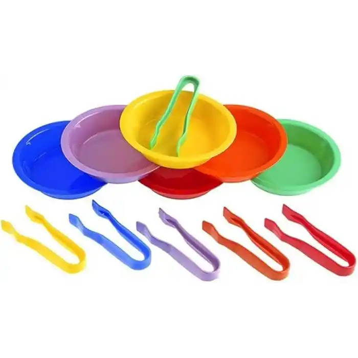 Montessori Kase ve Cımbız Aktarma Seti 6lı