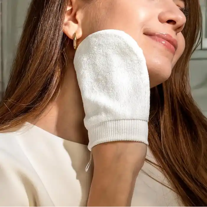 Silva Premium Mikrofiber Yüz Temizleme Kesesi - Peeling ve Ölü Deri Temizleme, Gözenek Temizleyici Yüz ve Cilt Bakım Kesesi