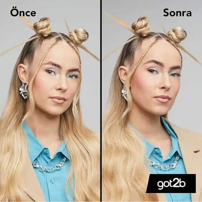 Got2b Kaş ve Bebek Saçları için 2si 1 Arada Sabitleyici Maskara 16ml