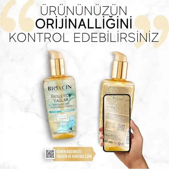 Bioxcin Besleyici Saç Bakım Yağı 150 ml – 9 Çiçek Yağı, B5 Vitamini ve BioComplex B11 ile Kuru ve Yıpranmış Saçlar İçin Yoğun Bakım (2 paketi)