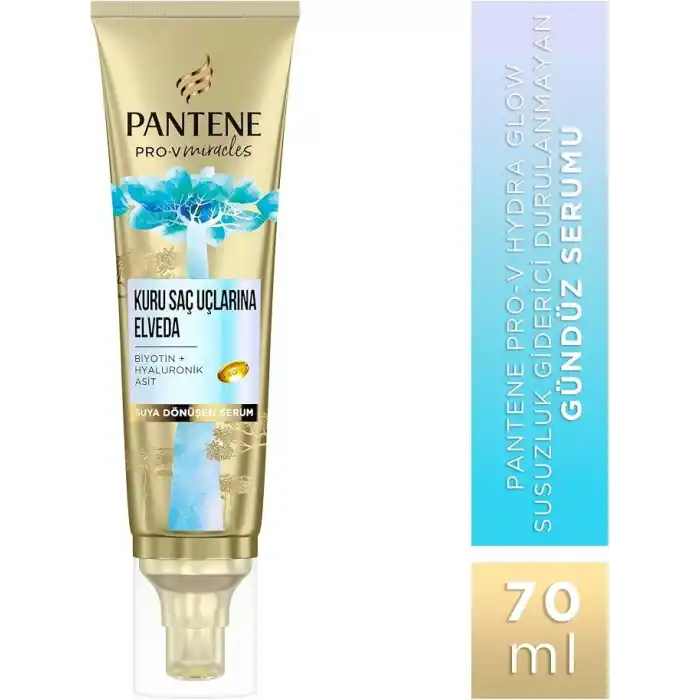 PANTENE PRO-V Miracles Hydra Glow Susuzluk Giderici Gündüz Serumu Durulanmaz Kuru Saçlar İçin 70 ml