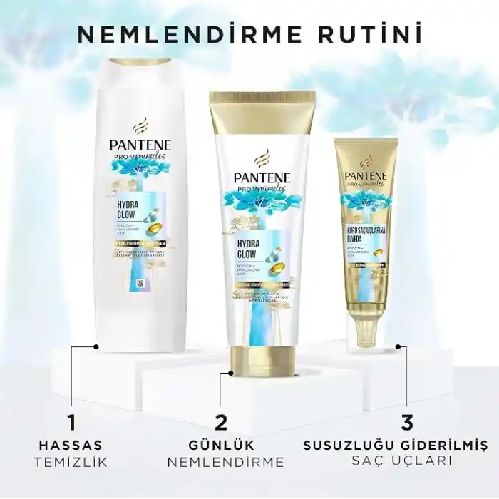 PANTENE PRO-V Miracles Hydra Glow Susuzluk Giderici Gündüz Serumu Durulanmaz Kuru Saçlar İçin 70 ml