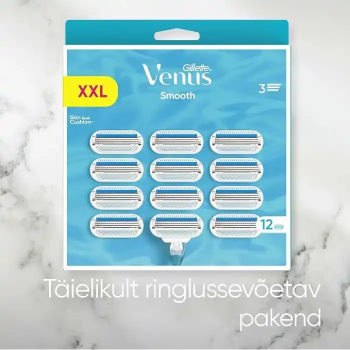 Gillette Venus Smooth Tıraş 8 Adet Yedek Başlık