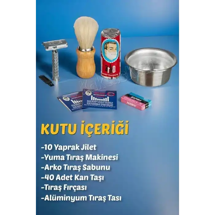 Yuma Manuel Tıraş Aleti 6 Parça Set, 7480000716937