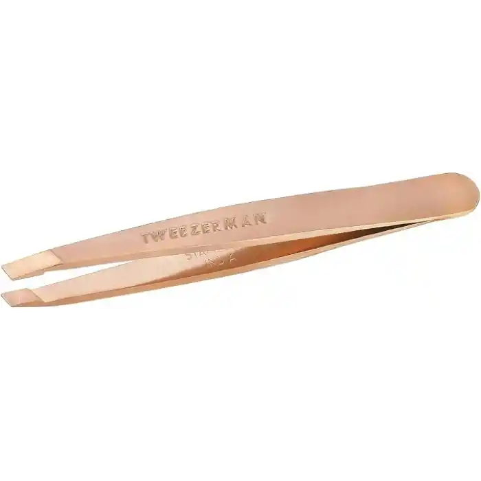 TWEEZERMAN Mini Slant Tweezer Rose Gold - Cımbız