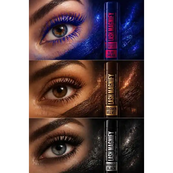 Pierre Cardin Lash Magnify - Blue Dream - Lifting Etkili, Dolgunlaştıran ve Yoğun Hacim Veren Maskara – İkonik Mavi
