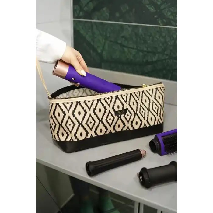 Pazar Kapısı Dyson Airwrap ve Tüm Saç Şekillendiricileriniz için Büyük Boy Çanta Seyahat Maşa Çantası