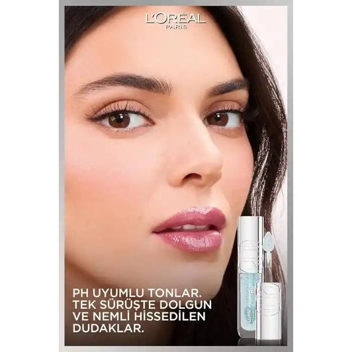 LOreal Cosmetics Plump Ambition Hyaluron Lip Oil pH Dudak Parlatıcısı - 116 Black
