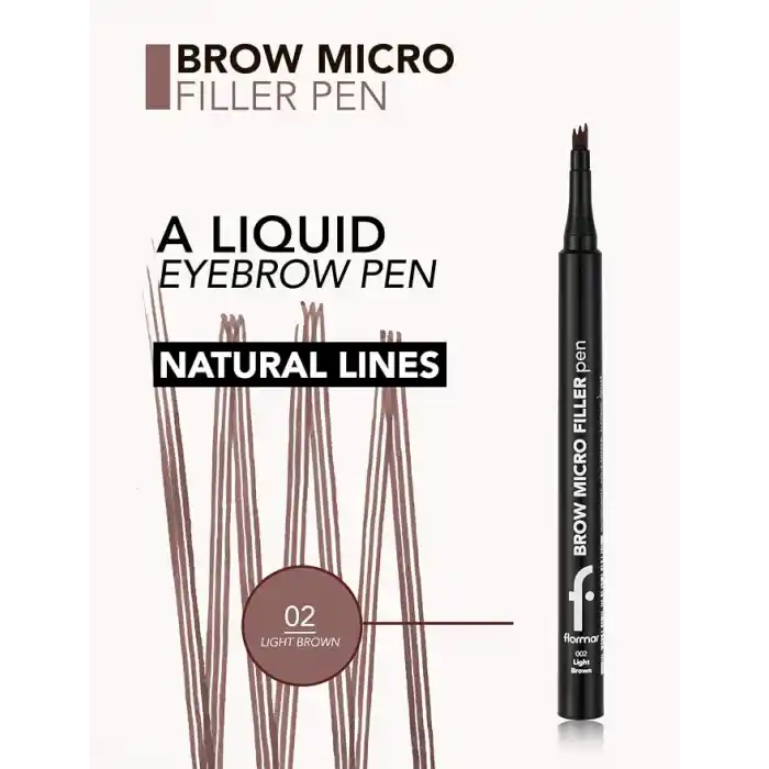 Flormar Brow Micro Filler Tarayıcı Keçe Uçlu Kaş Kalemi