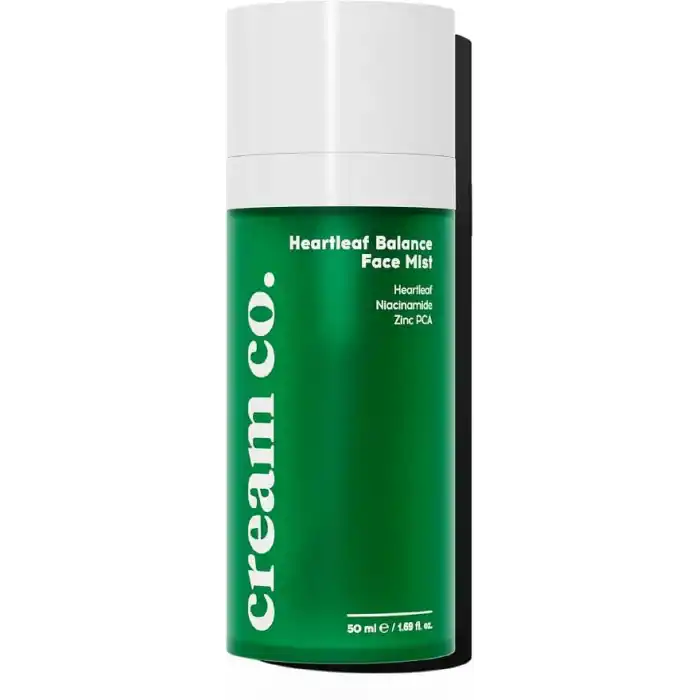 Cream Co. Gözenek Sıkılaştırıcı Ferahlatıcı Yüz Spreyi, Heartleaf Face Mist, Niacinamide, Tüm Cilt Tipleri, 50 ML