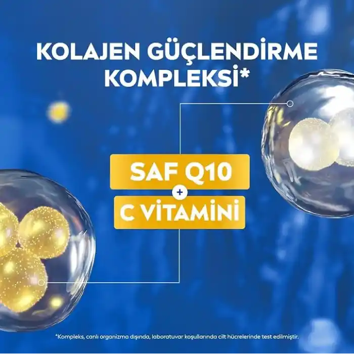 NIVEA Q10 Sıkılaştırıcı Vücut Losyonu 250 ml,72 Saat Nemlendirici,7 Günde Sıkılaşma,Esnek Cilt,C Vitamini,Kolajen,Normal Ciltler İçin (2 paketi)