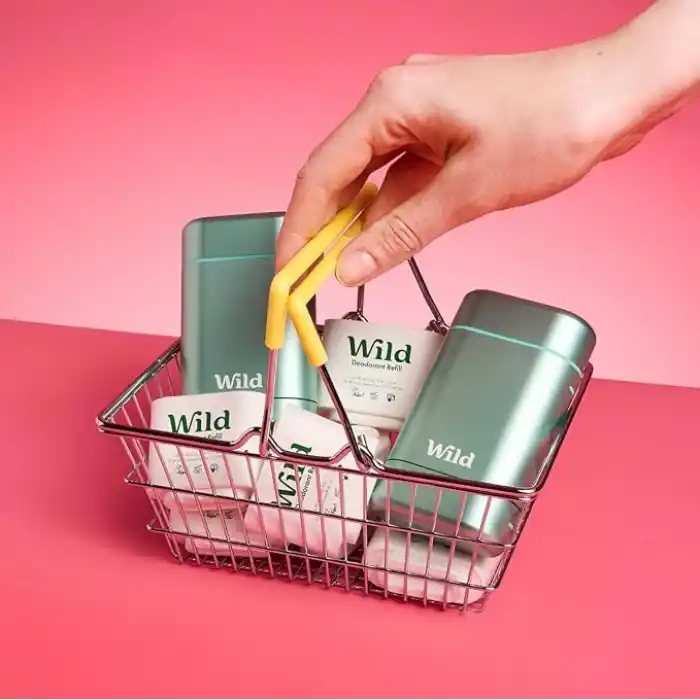 Wild%98 Sekiz Natural Stick Deodorant Kutu ve Refill Paketi Honey Bee ve Honey & Cactus Flower 40 g
