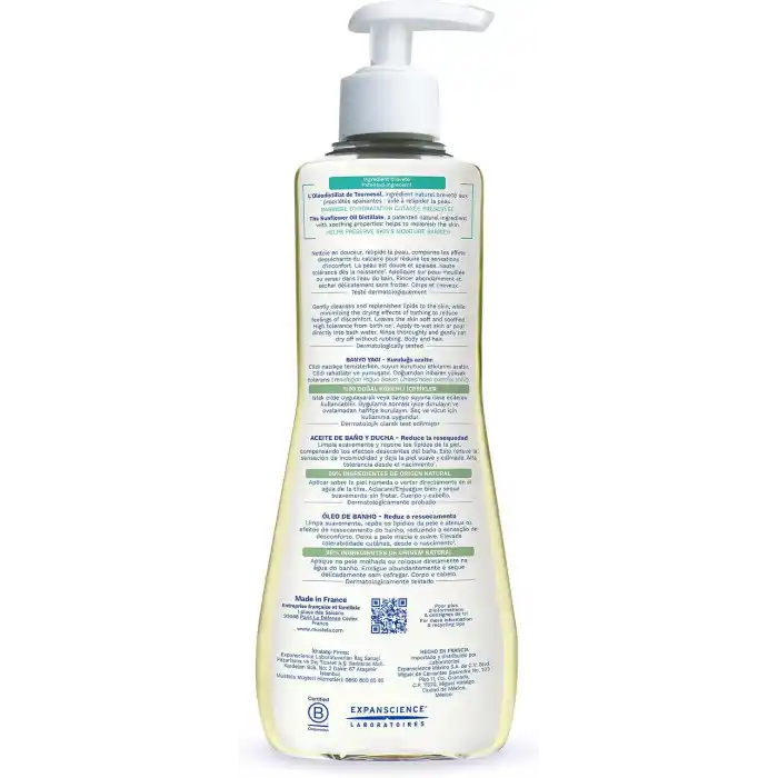 Mustela Mustela Stelatopia Temizleme Yağı 500ml 1 Paket (1 x 1 Adet)