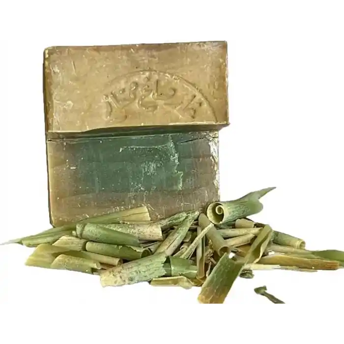 Halep Sabunu%85 Zeytinyağı%15 Defne Yağı – Doğal Saç ve Vücut Sabunu, Vegan, El Yapımı, Katı Şampuan Sabunu, Yaklaşık 850-1000 gr (3 Adet (185 g)) (Lif Hediyeli)