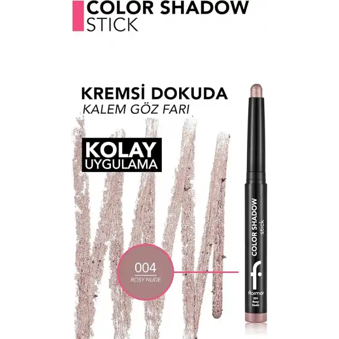 Color Shadow Yüksek Pigmentli & Işıltılı Asansörlü Kalem Göz Farı