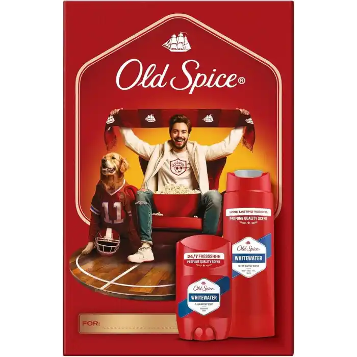 Old Spice Whitewater Erkek Hediye Seti: Stick Deodorant ve Duş Jeli