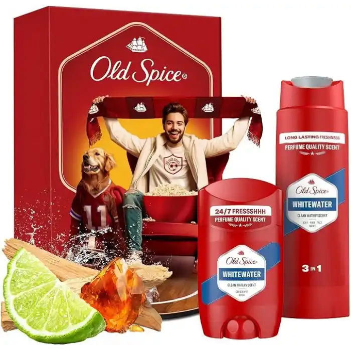 Old Spice Whitewater Erkek Hediye Seti: Stick Deodorant ve Duş Jeli