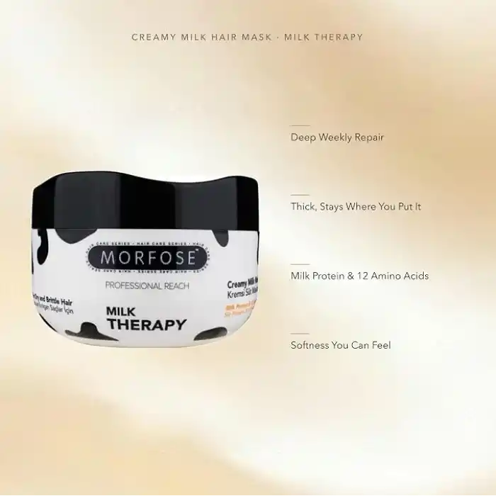 MORFOSE Mılk Threapy Maske 500 Ml. 1 Paket (1 x 1 Adet)
