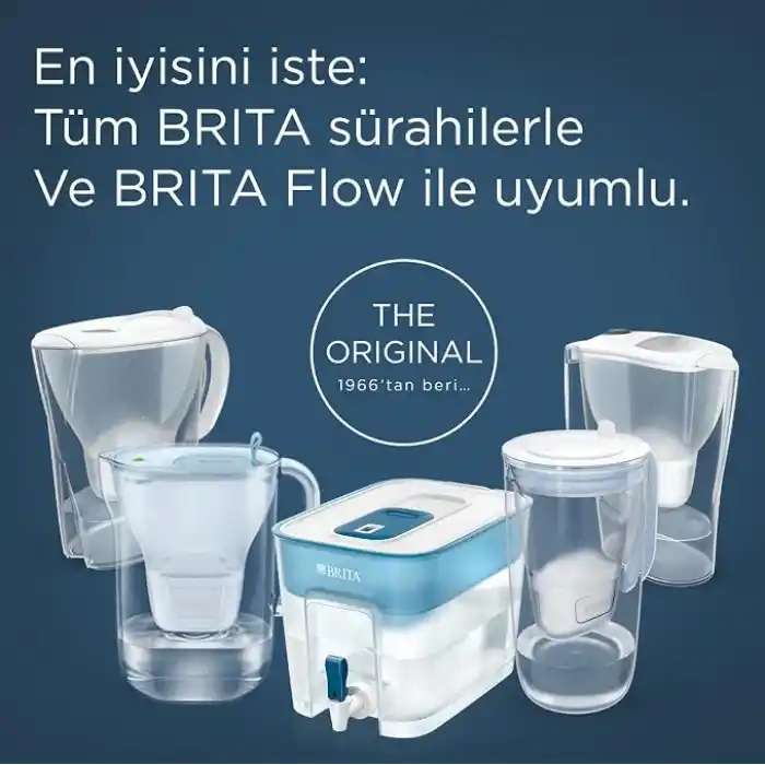 BRITA MAXTRA PRO Pure Performance Yedek Su Arıtma Filtresi, 6’lı