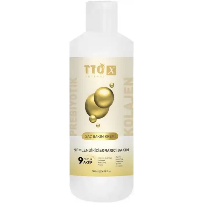 TTO X Nemlendirici ve Onarıcı Saç Kremi Kolajen ve Prebiyotik