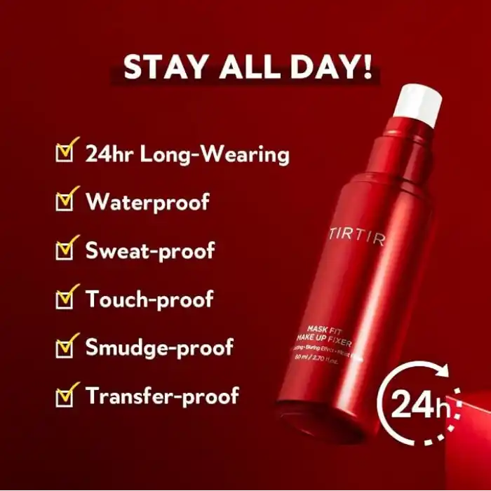 Tırtır, Mask Fit Makyaj Sabitleyici, 2,7 fl oz 80 ml