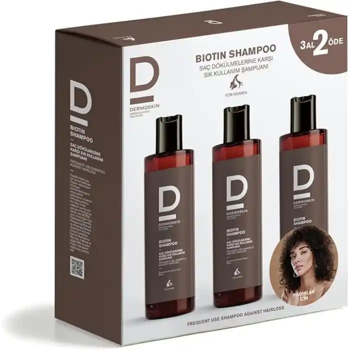 Dermoskin Biotin Şampuan 3 Al 2 Öde Kofre Kadin 1 Paket (1 x 200 ml)