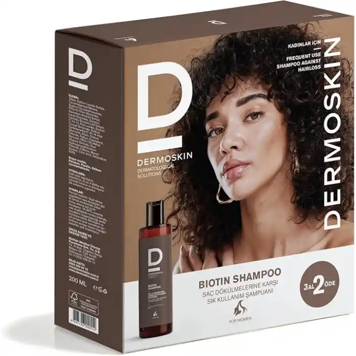 Dermoskin Biotin Şampuan 3 Al 2 Öde Kofre Kadin 1 Paket (1 x 200 ml)