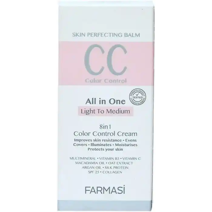 Farmasi CC Krem 50 ml, Açıktan Ortaya No: 02