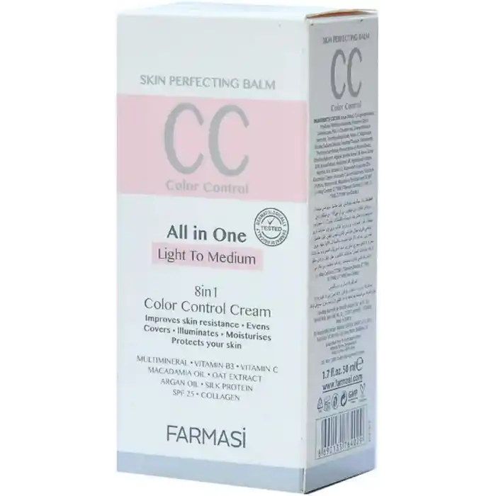 Farmasi CC Krem 50 ml, Açıktan Ortaya No: 02