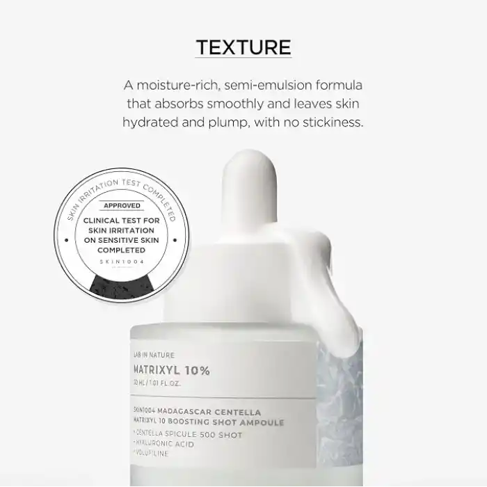SKIN1004 Centella Matrixyl 10 Boosting Shot Ampoule