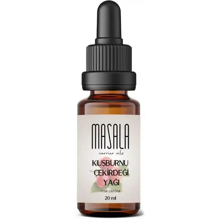 Masala Saf Kuşburnu Çekirdeği Yağı 20 ml. (Rosehip Oil) Soğuk Pres