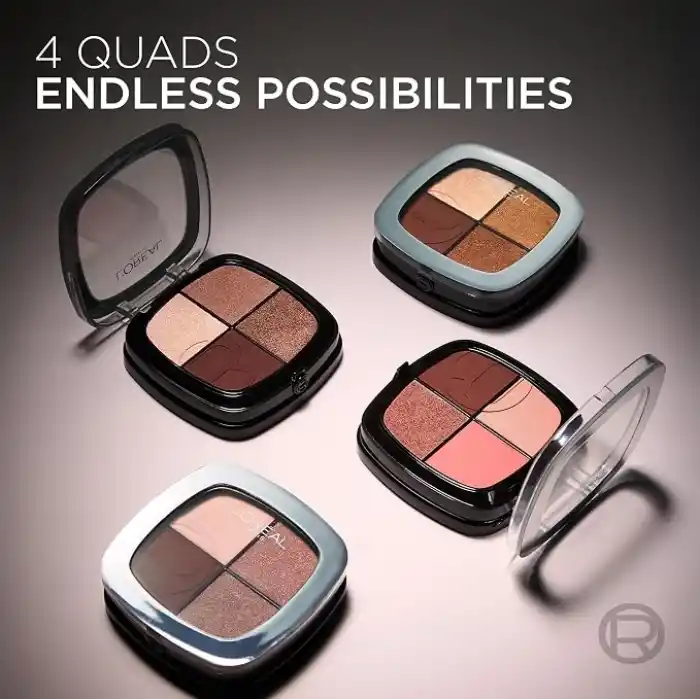 LOreal Cosmetics Paris Paradise Spring Pinks Dörtlü Far Paleti 01