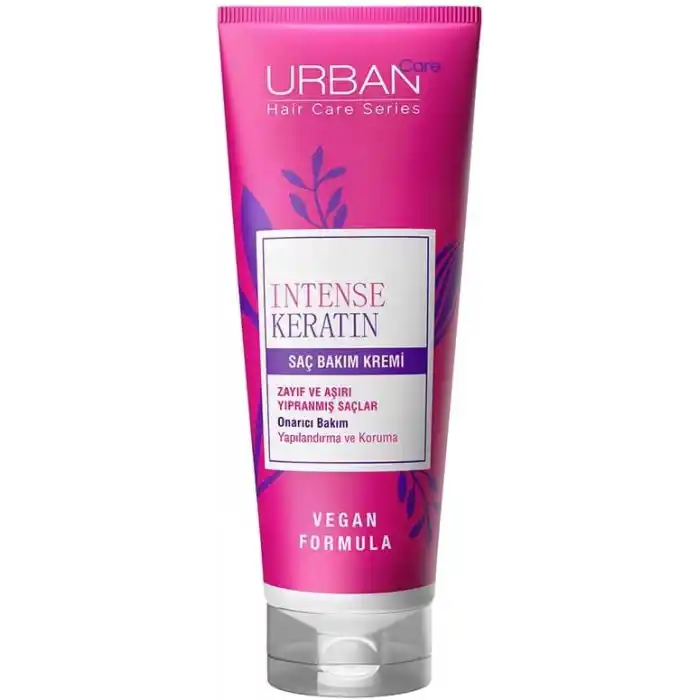URBAN Care Intense Keratin Aşırı Yıpranmış Saçlara Özel Saç Bakım Kremi 250 ml- Vegan