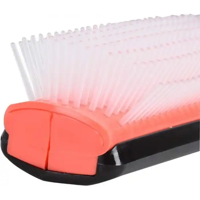 LAND OF MYTH - LOM1211 Styling Brush 9 Sıra Şekillendirme Fırçası Curly Girl Kıvırcık Kız Metodu Fırçası (Siyah)