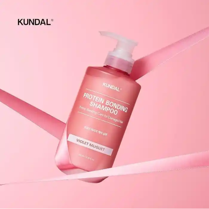 KUNDAL Yoğun Onarıcı ve Isı Koruyucu Bakım Şampuanı Protein Bonding 500ml Violet Muguet