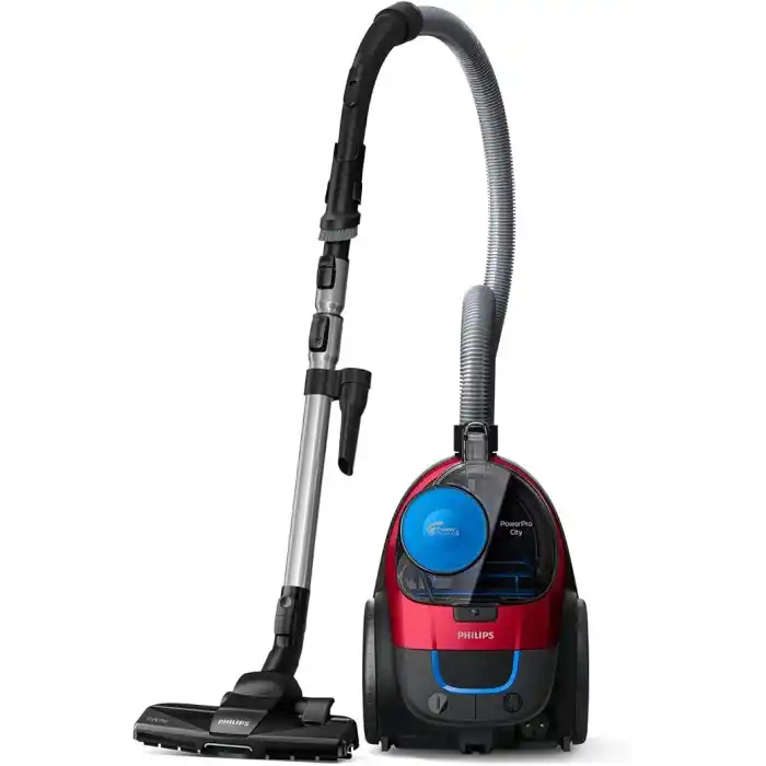 Philips PowerPro City Toz Torbasız Elektrikli Süpürge, 650W, PowerCyclone 5, Allergy H13 Filtre, Parke Başlığı, FC9331/07