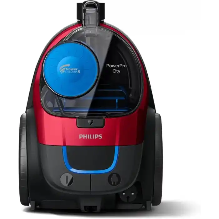 Philips PowerPro City Toz Torbasız Elektrikli Süpürge, 650W, PowerCyclone 5, Allergy H13 Filtre, Parke Başlığı, FC9331/07