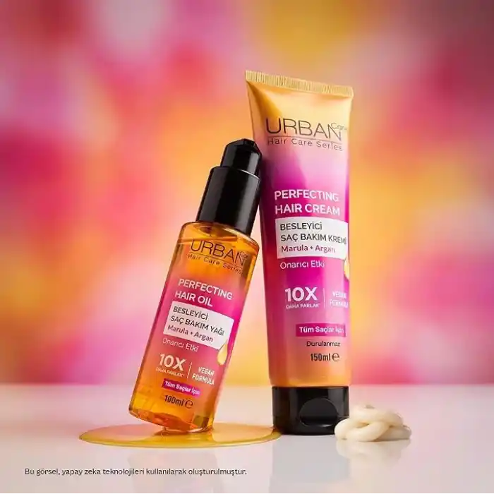 URBAN Care Perfecting Besleyici Parlaklık Veren Saç Bakım Kremi -150ML-vegan