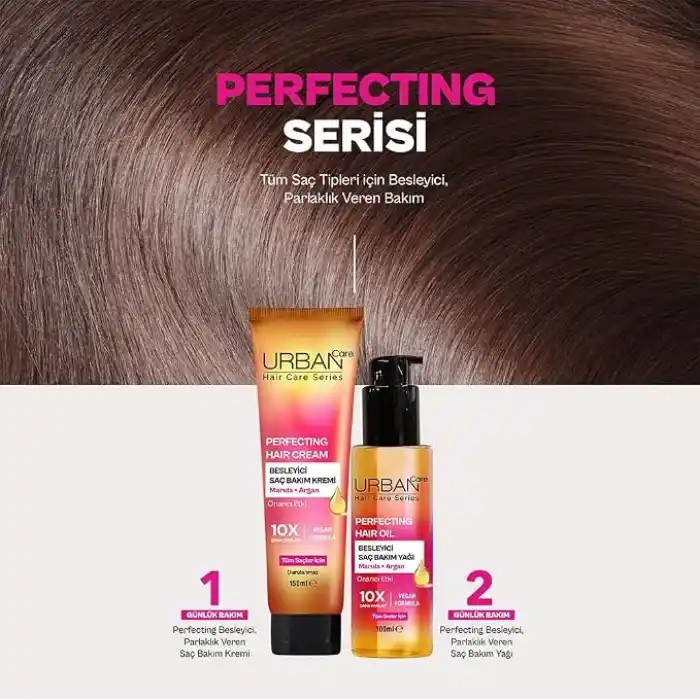 URBAN Care Perfecting Besleyici Parlaklık Veren Saç Bakım Kremi -150ML-vegan