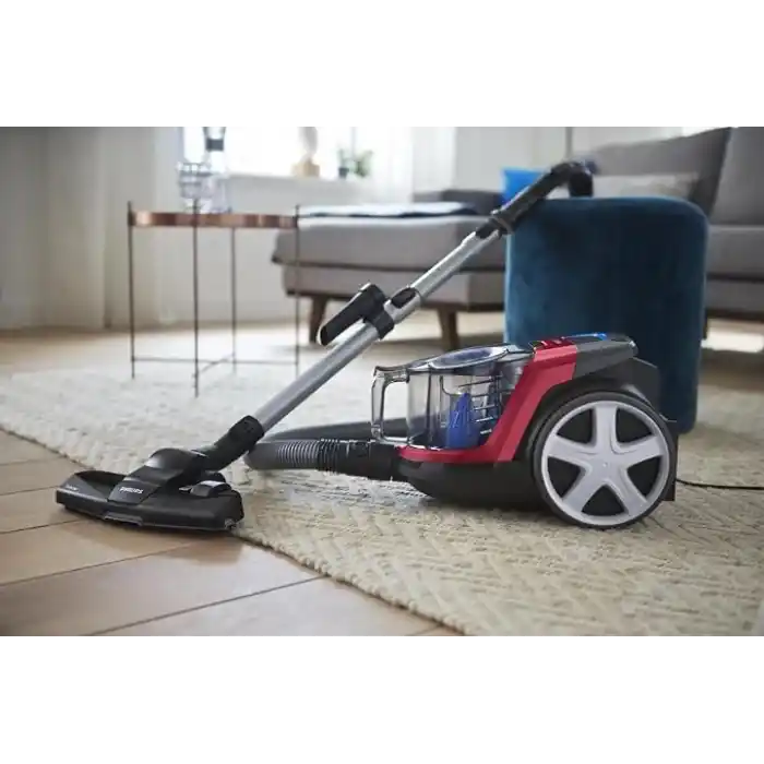 Philips PowerPro City Toz Torbasız Elektrikli Süpürge, 650W, PowerCyclone 5, Allergy H13 Filtre, Parke Başlığı, FC9331/07