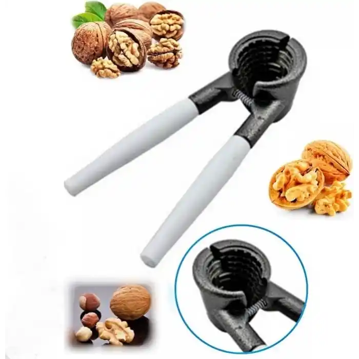 Orret Home Plastik Saplı Büyük Boy Döküm Ceviz Kıracağı,Fındık Ve Ceviz İçin Dayanıklı Döküm Kırıcı