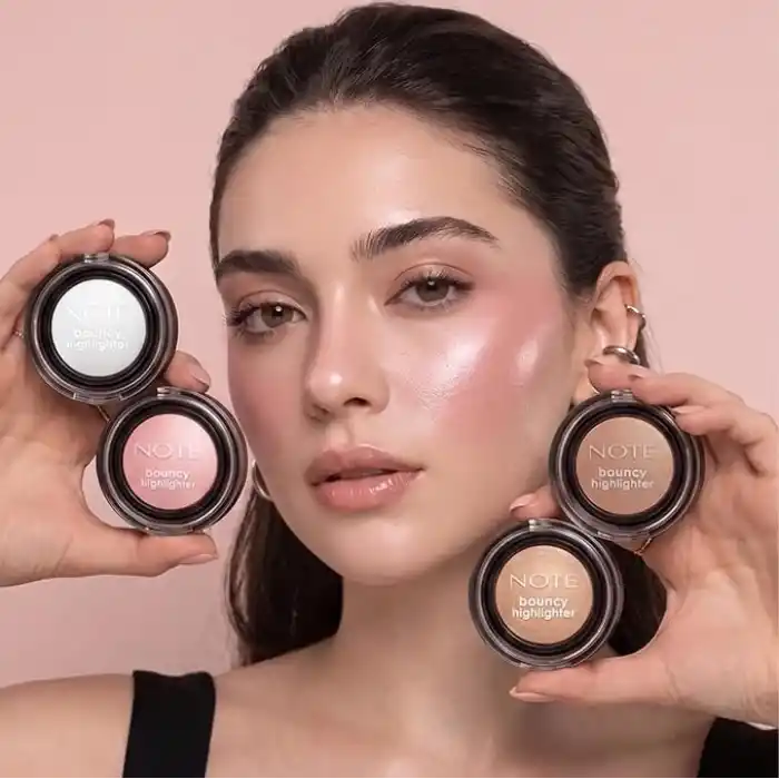 Note Bouncy Highlighter Yumuşak Kremsi Aydınlatıcı - 02 Petal Pink