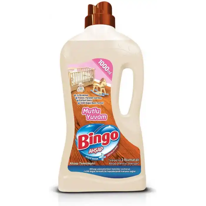 Bingo Mutlu Yuvam Hipoalerjenik Ahşap Temizleyici (1 x 1000 mL)
