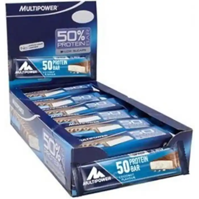 MULTIPOWER 50 Protein Bar - Hindistan Cevizi - 20 x 50 Gr.