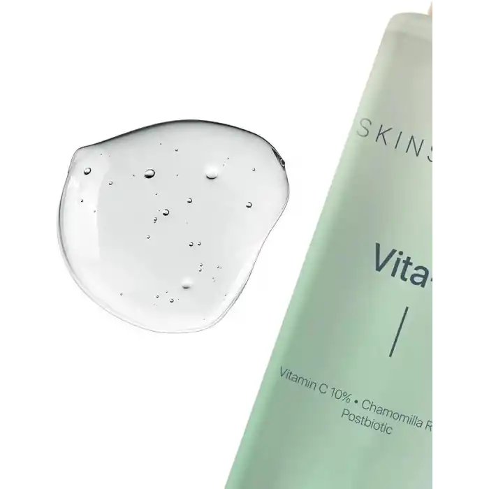 Skin Sensual Vita-C Vitamin C Serumu 30 ml |%10 Vitamin C & Postbiotic | Cilt Tonu Eşitlemeye Yardımcı | Aydınlatıcı Cilt Bakım Serumu