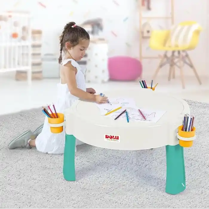 Dolu Su Ve Kum Aktivite Masası Yeşil 2670