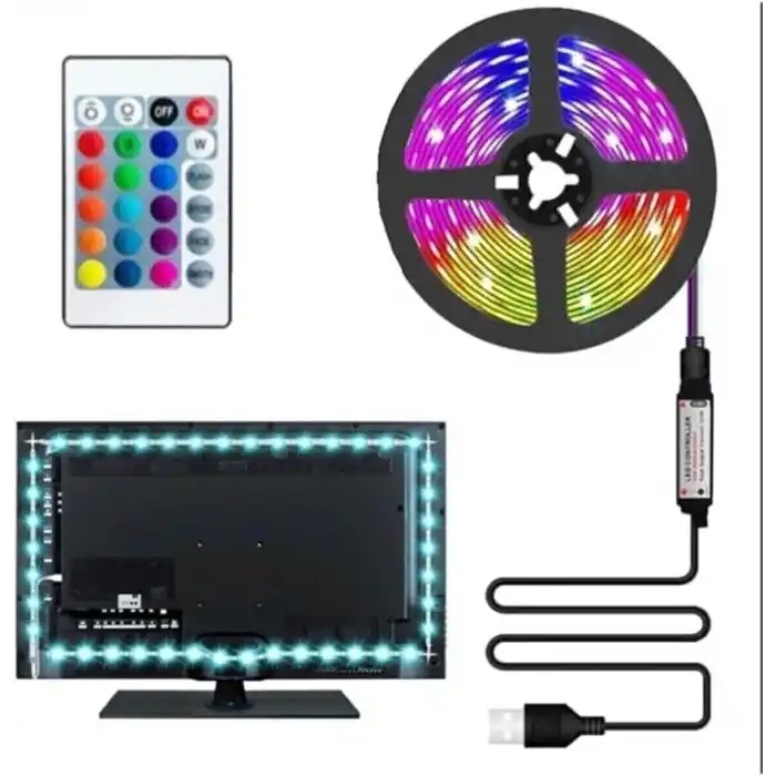 Tv Arkası 3 Mt Usb Rgb Şerit Led Ct-4566 HSPLİNM-3609